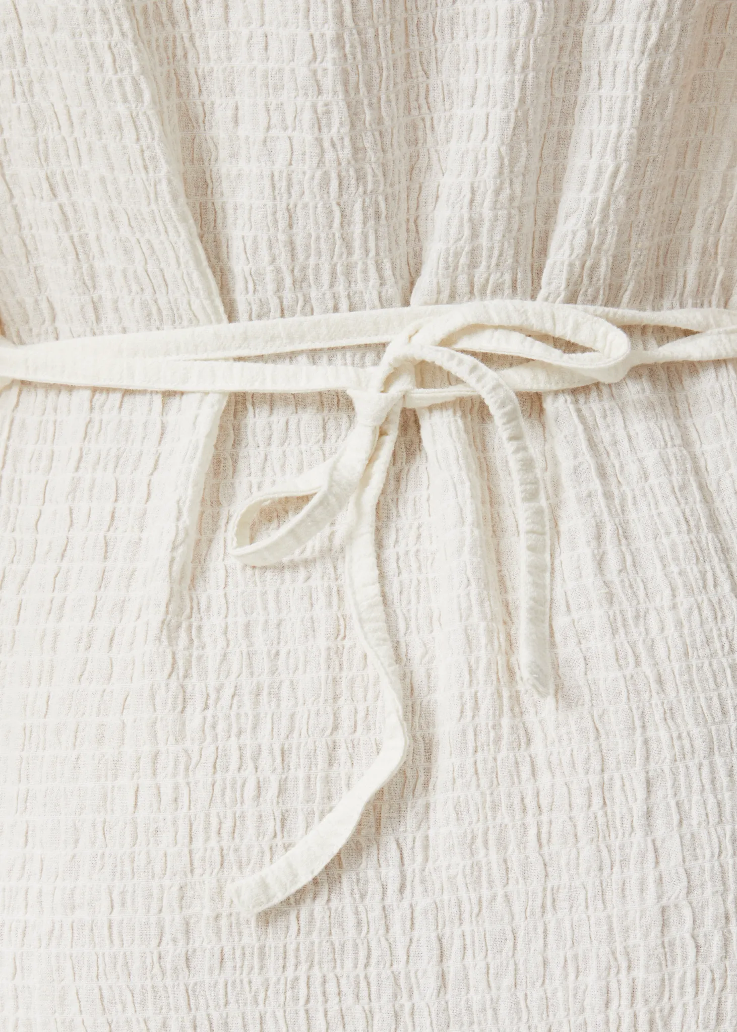 AFENDS Womens Focus - Seersucker Maxi Dress - White