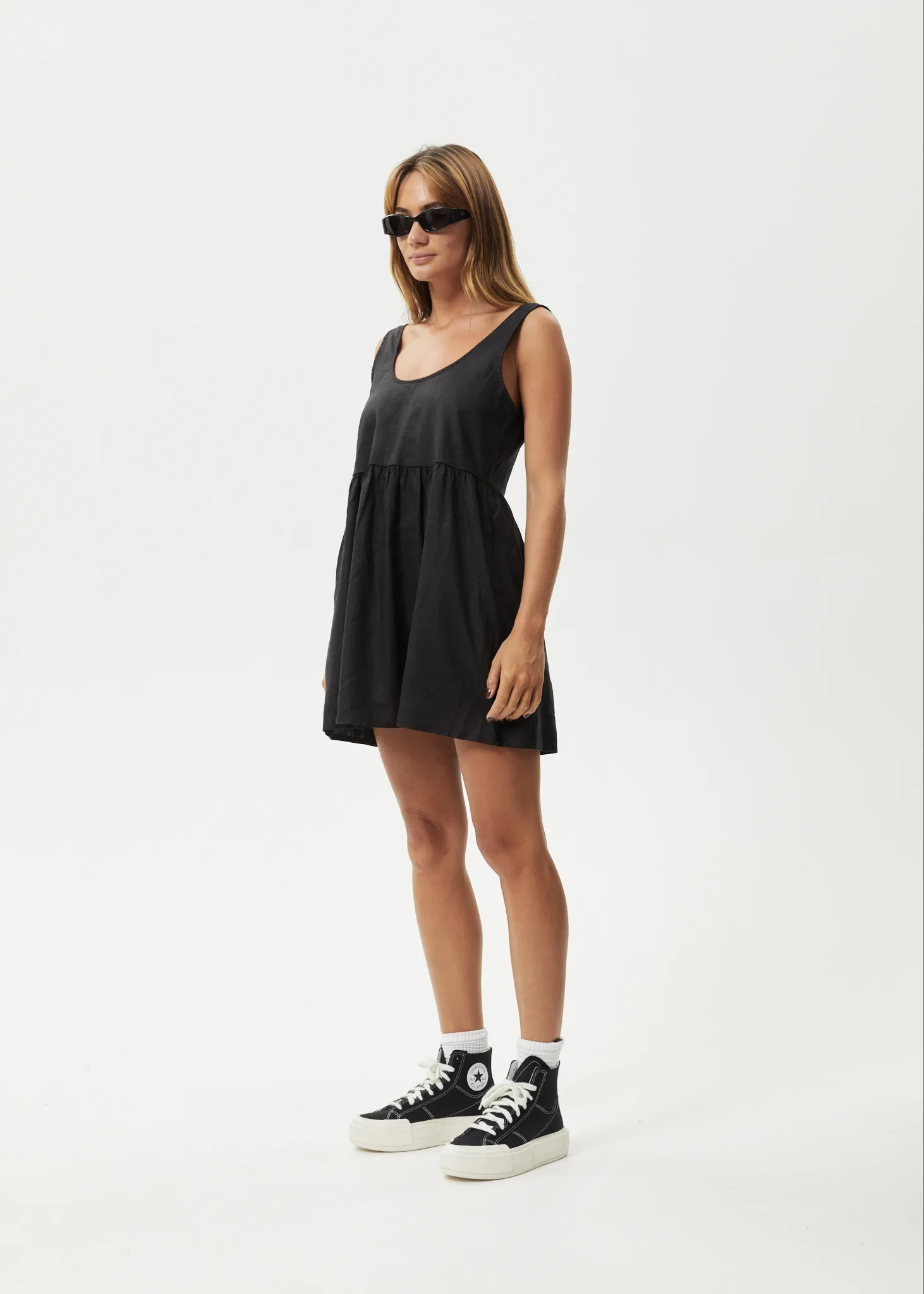 AFENDS Womens Jesse - Mini Dress - Black
