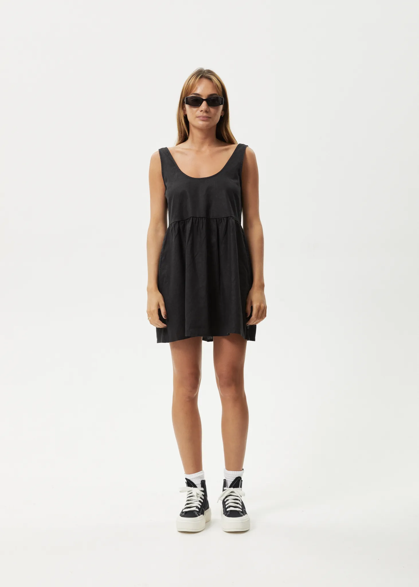 AFENDS Womens Jesse - Mini Dress - Black