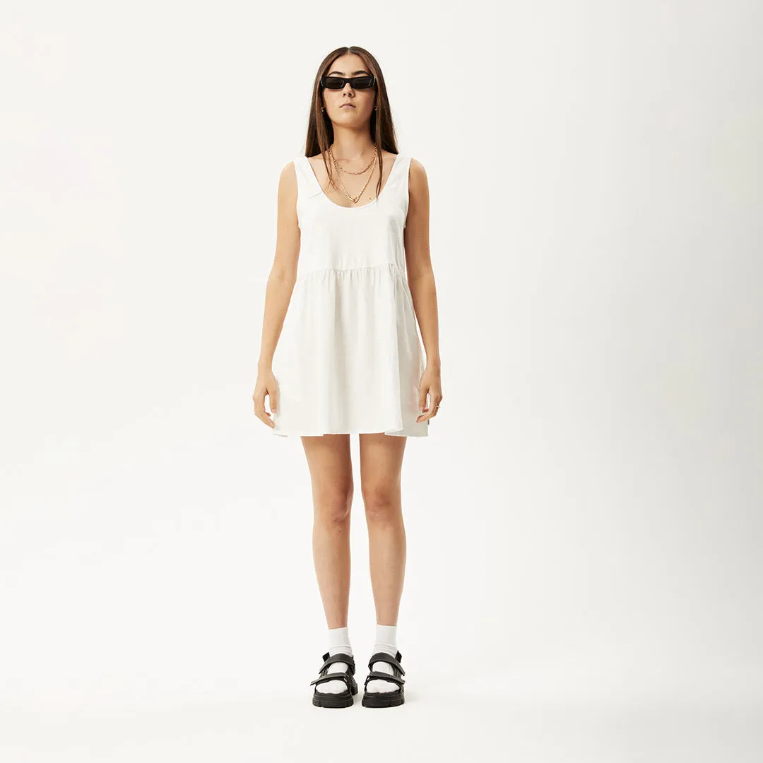 AFENDS Womens Jesse - Mini Dress - Natural
