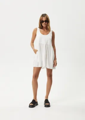 AFENDS Womens Jesse - Mini Dress - Natural