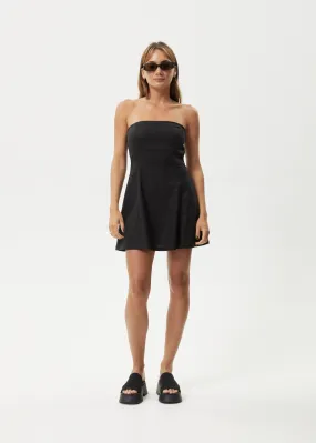 AFENDS Womens Lilo - Strapless Mini Dress - Black