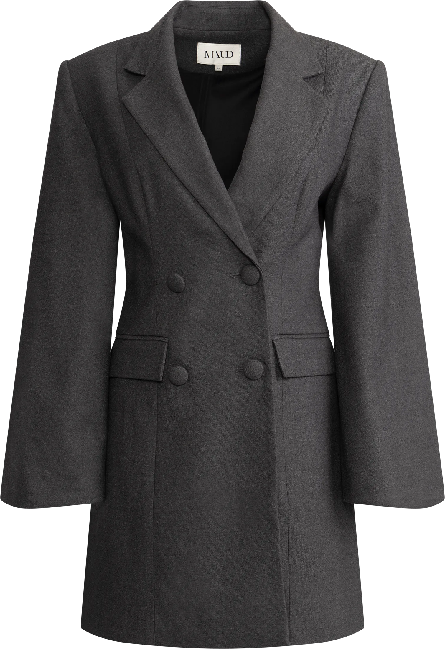 Andrea Blazer Dress - Deep Grey