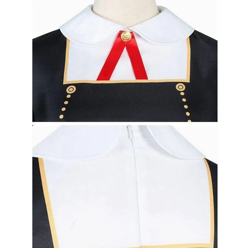 Anime SPY×FAMILY Anya Forger Golden Dress Cosplay