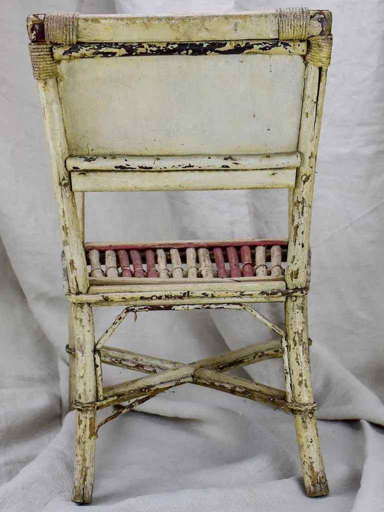 Antique French child's armchair