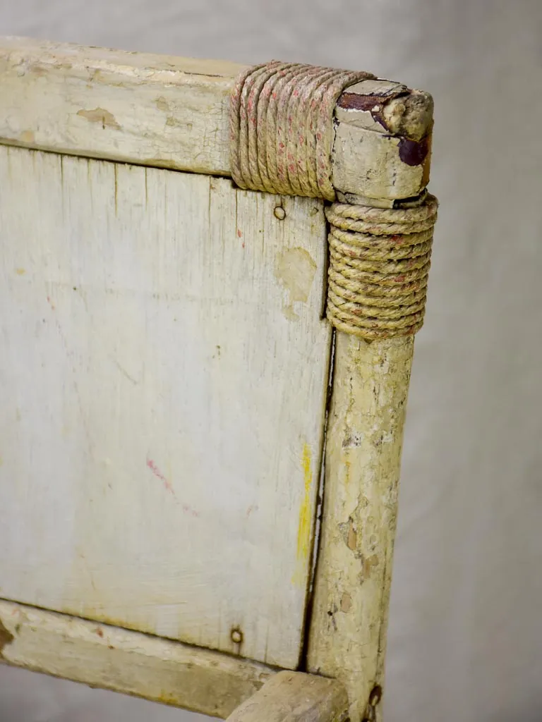 Antique French child's armchair