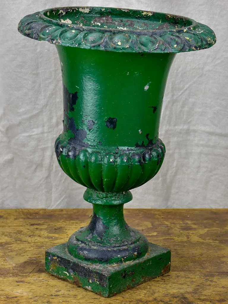 Antique French Green Medici urn