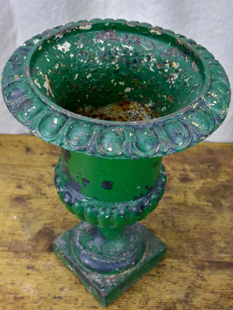 Antique French Green Medici urn