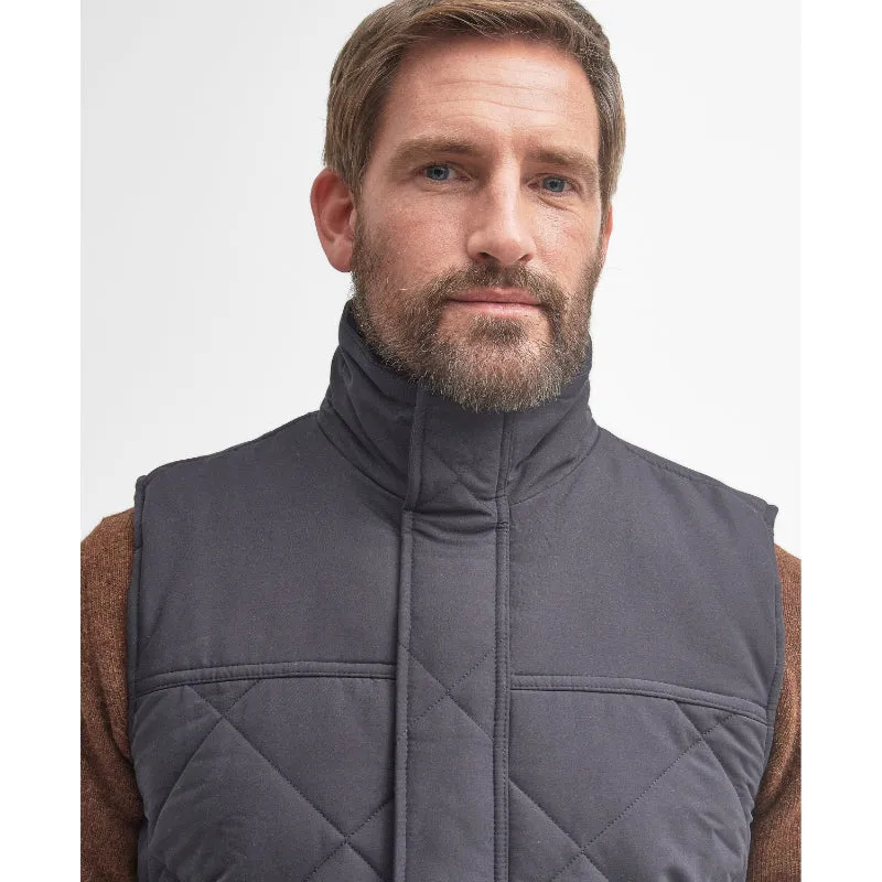 Barbour Winterdale Quilted Mens Gilet - Navy