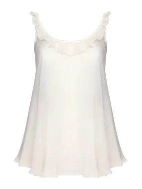 Bardot babydoll silk chiffon
