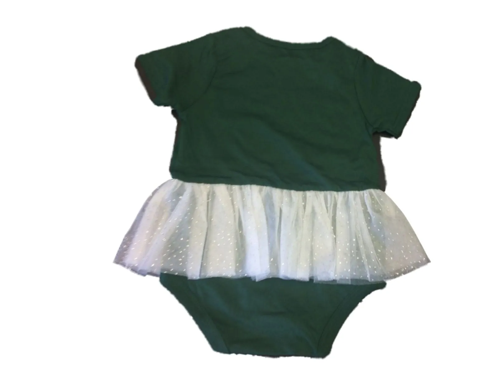Baylor Bears Colosseum INFANT GIRLS Green SS Button Snap TuTu Dress (6-12M)