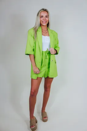 Beachside Fun Lime Blazer