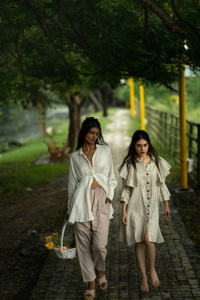 Bhima Dress - Natural Colour