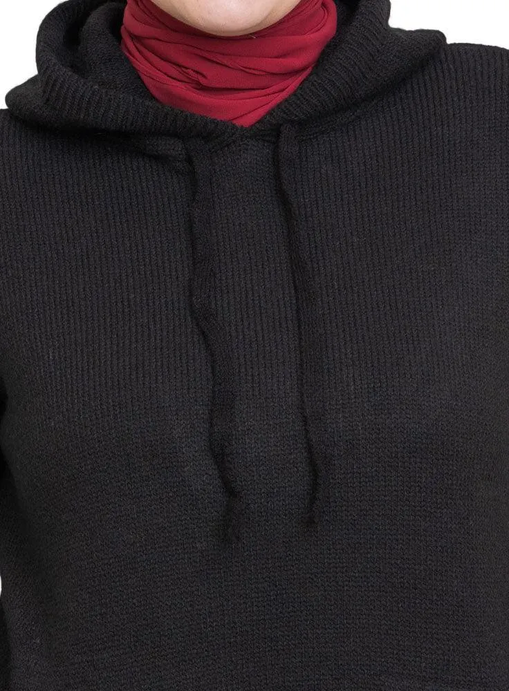 Black Hoodie Pullover