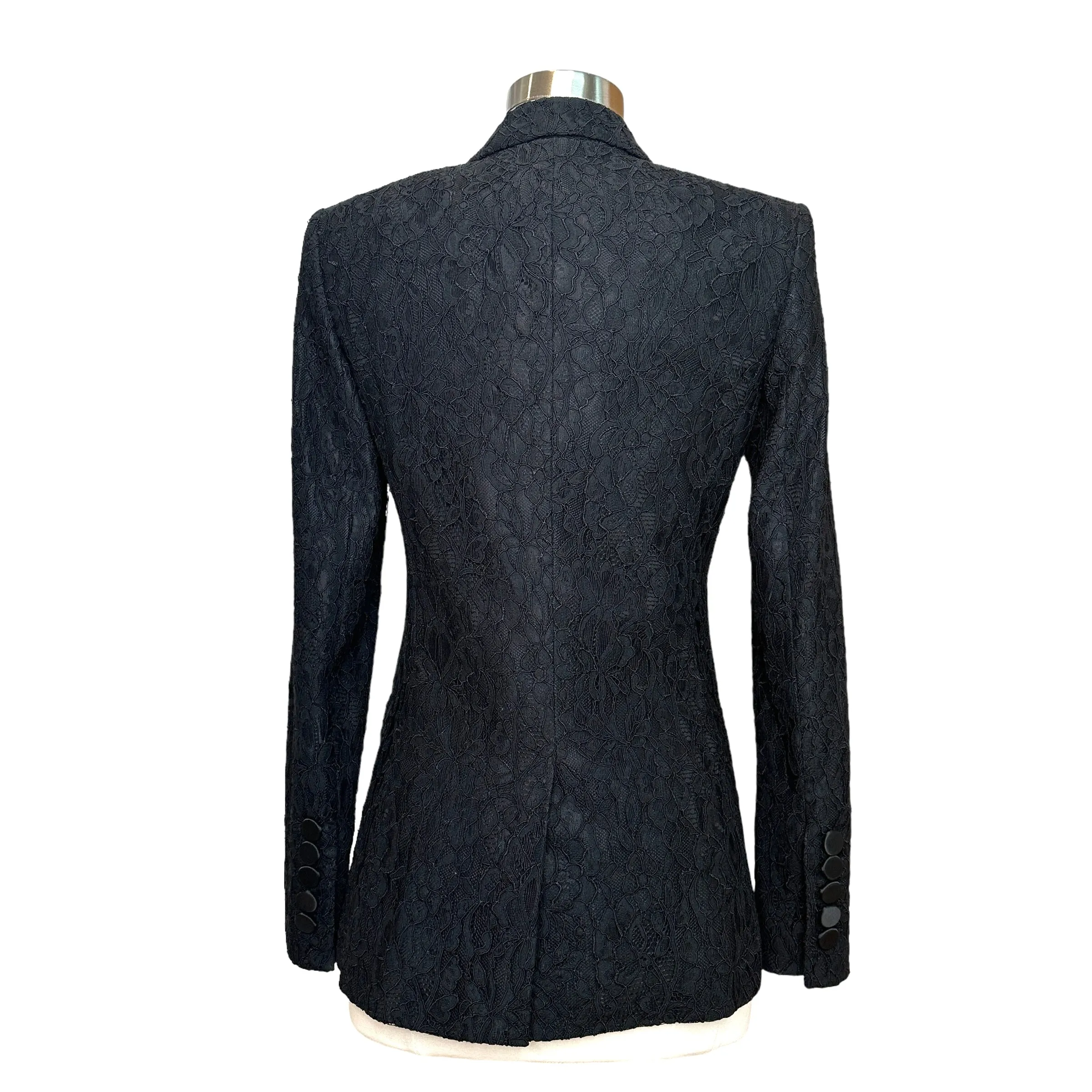 Black Lace Blazer - 0