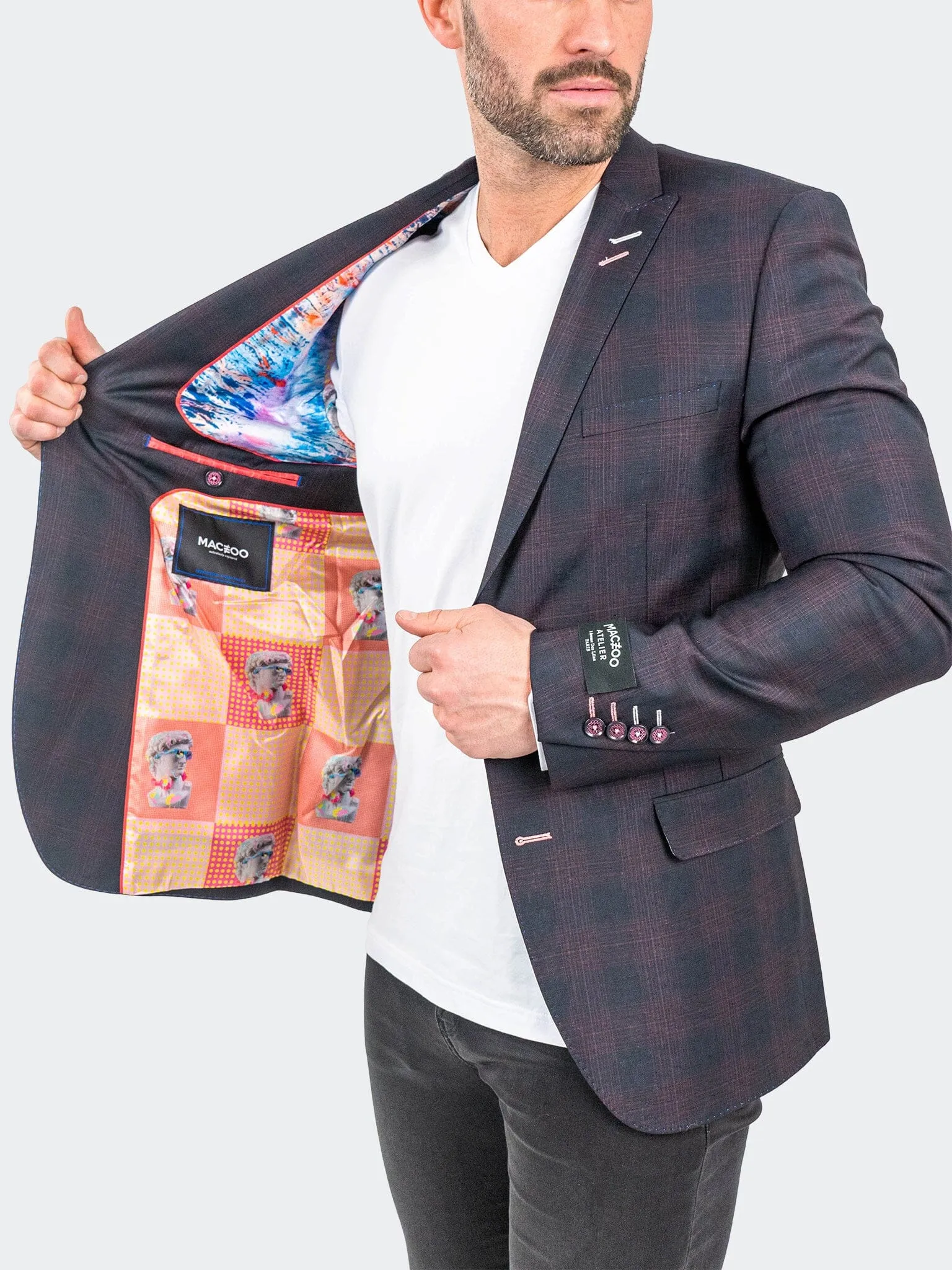 Blazer Descartes FdedLineRed Red