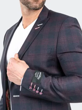 Blazer Descartes FdedLineRed Red