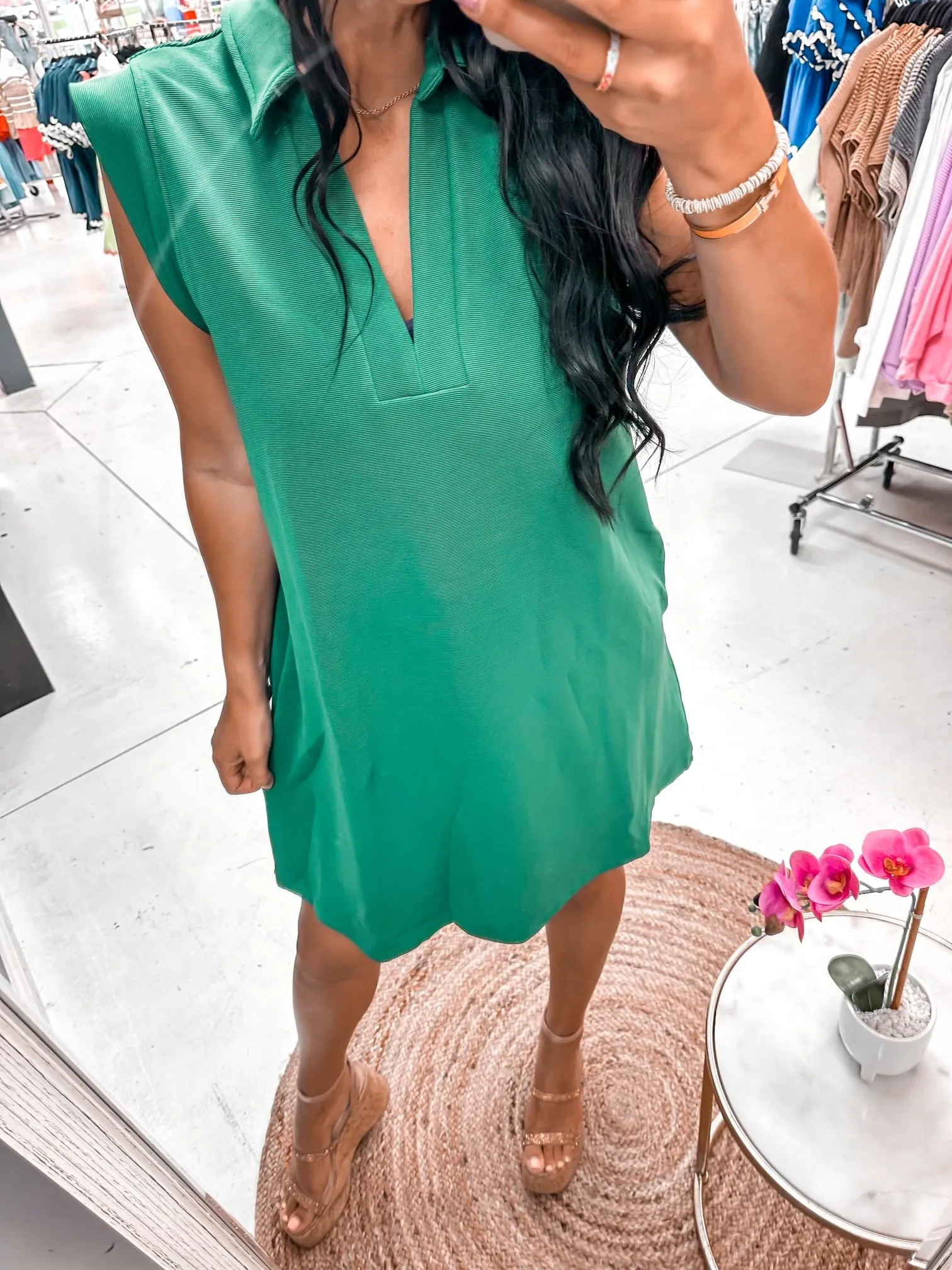 Blessing You Dress Green