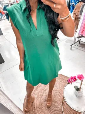 Blessing You Dress Green