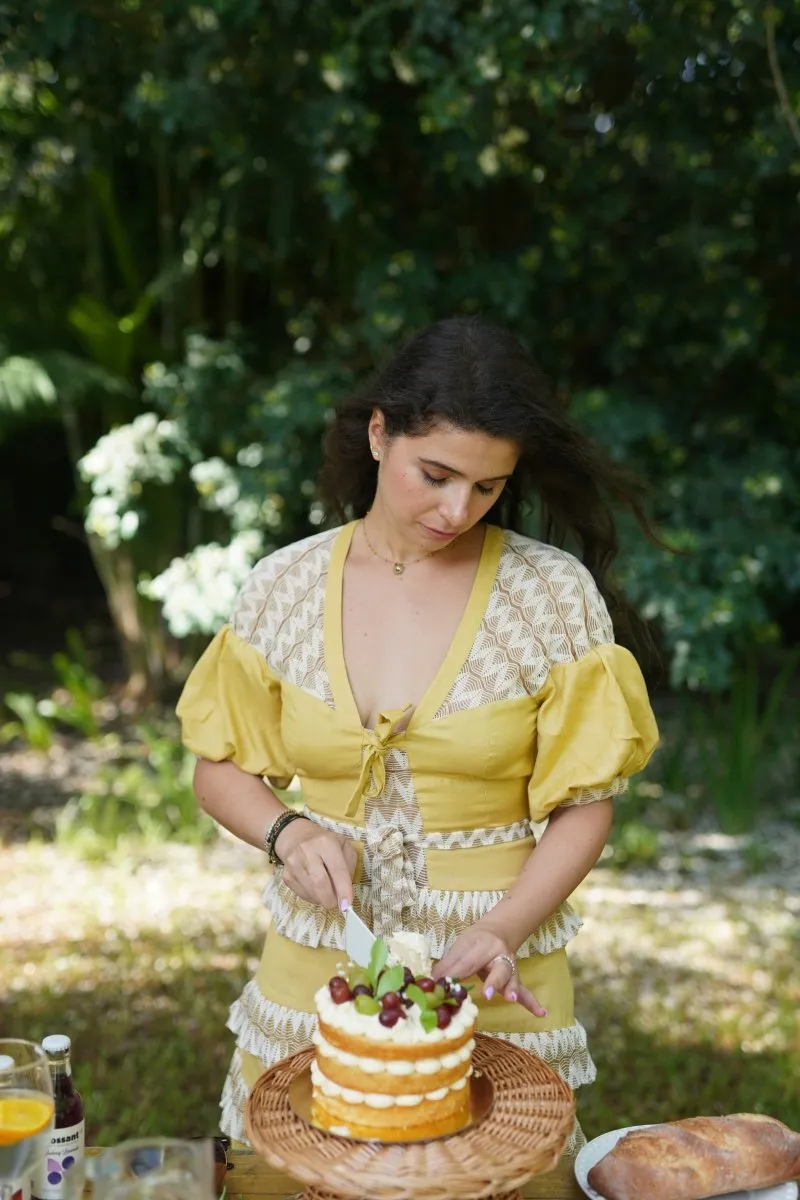 Bloom Dress - Mustard - Hemp Tencel