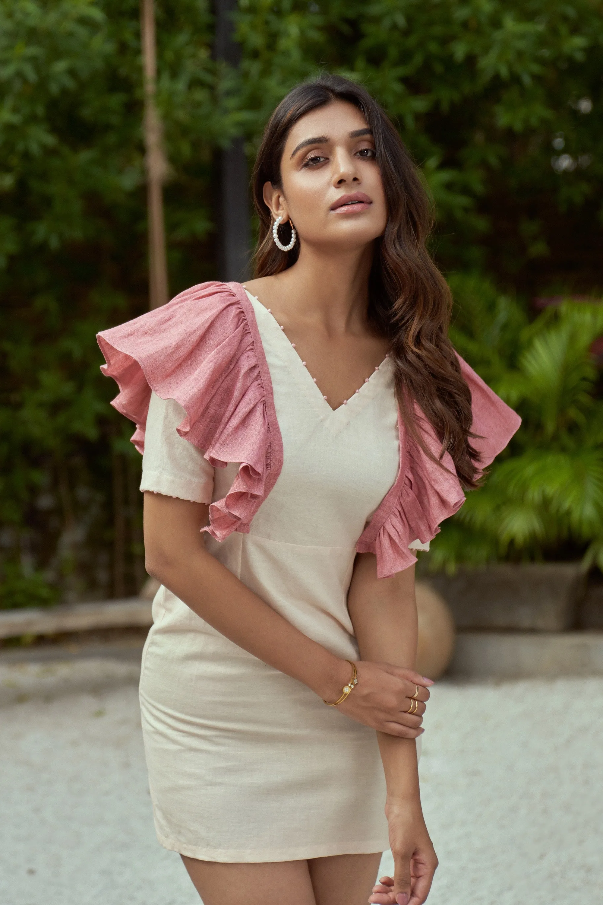 Blooming Rose' Detachable Dress