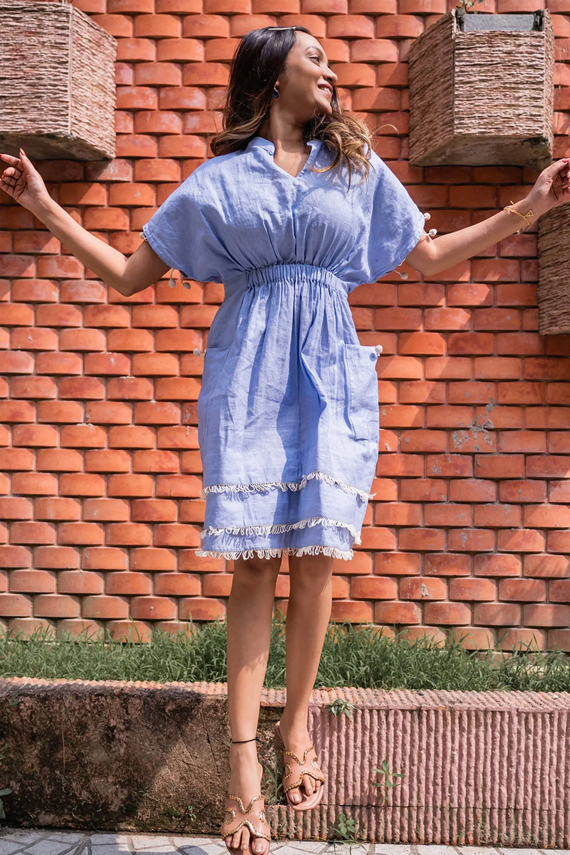 Blue bell dress