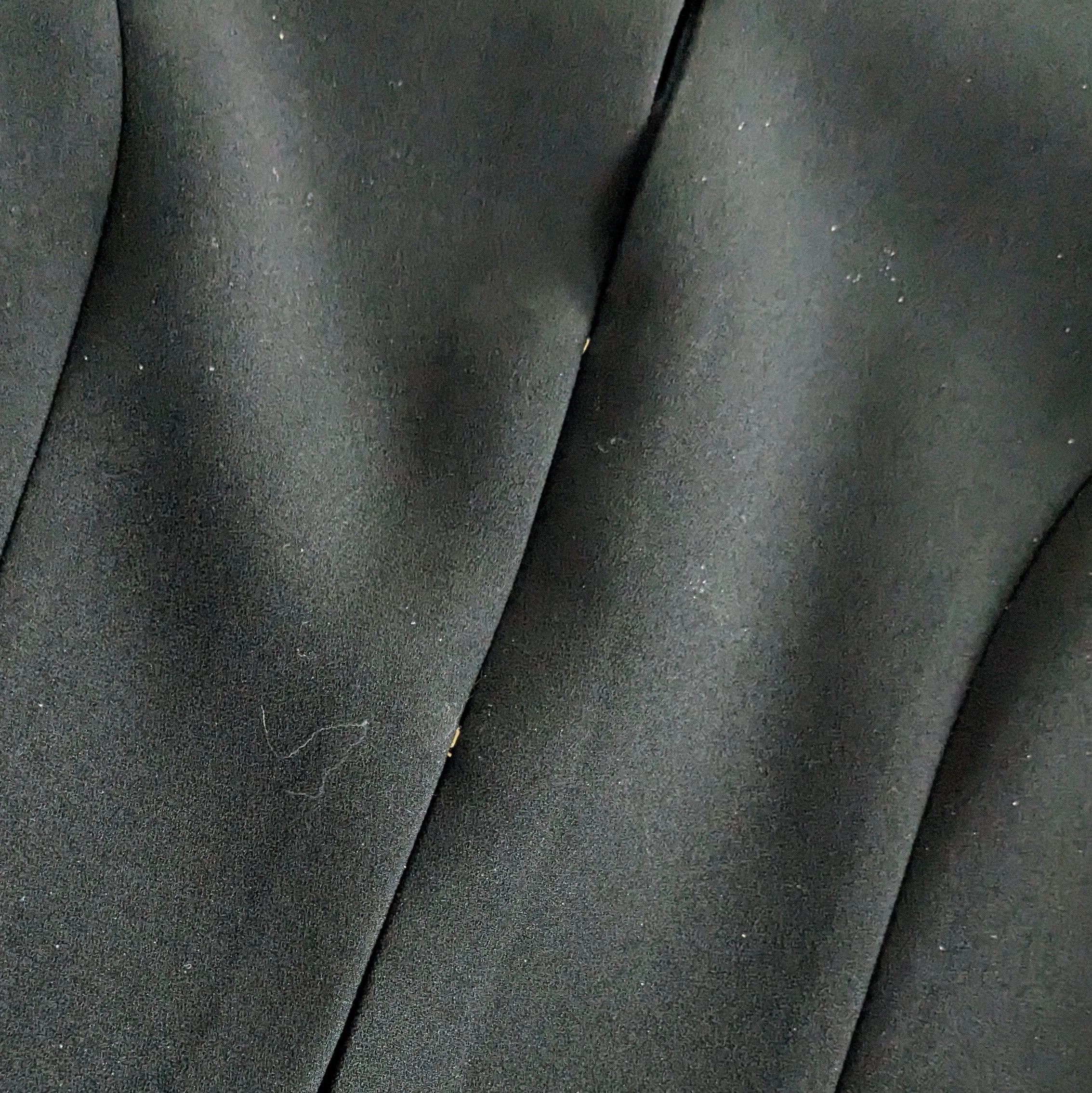 BOSS Cropped Black Wool Blazer Size 4