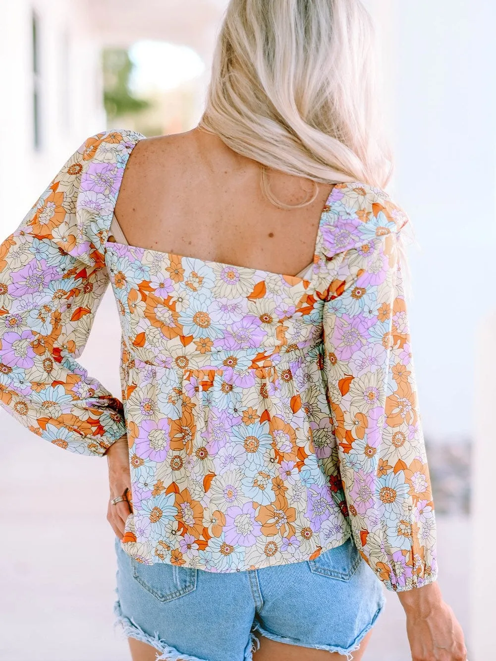 Breathtaking Floral Top