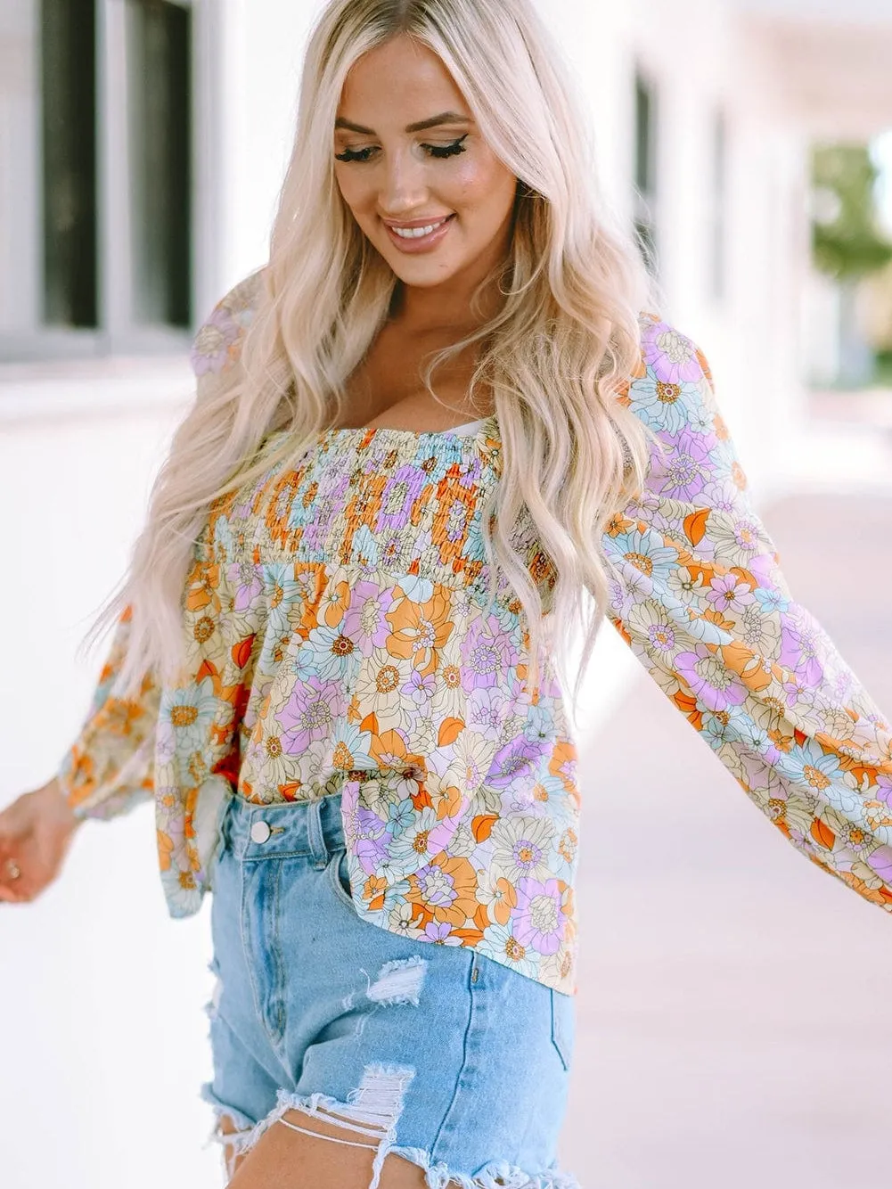 Breathtaking Floral Top