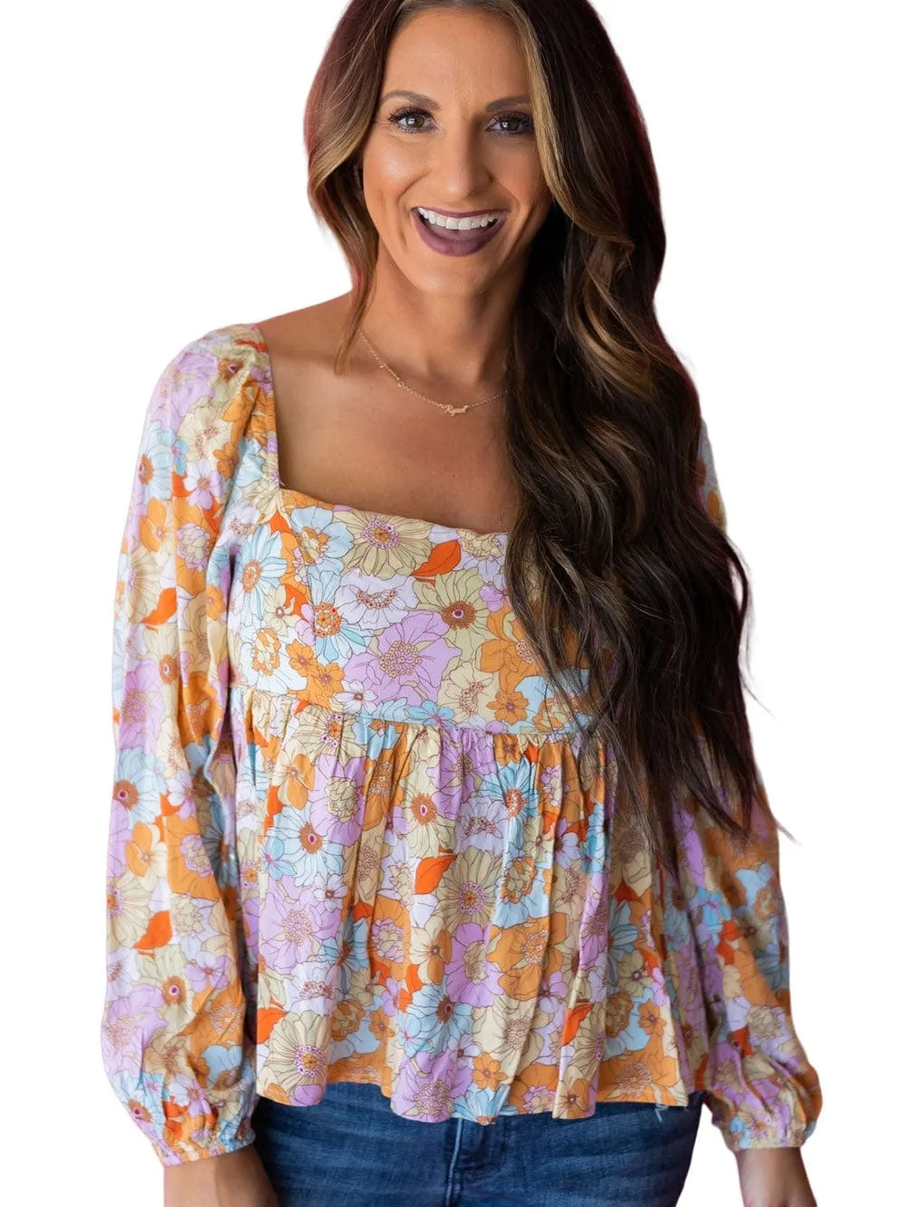 Breathtaking Floral Top