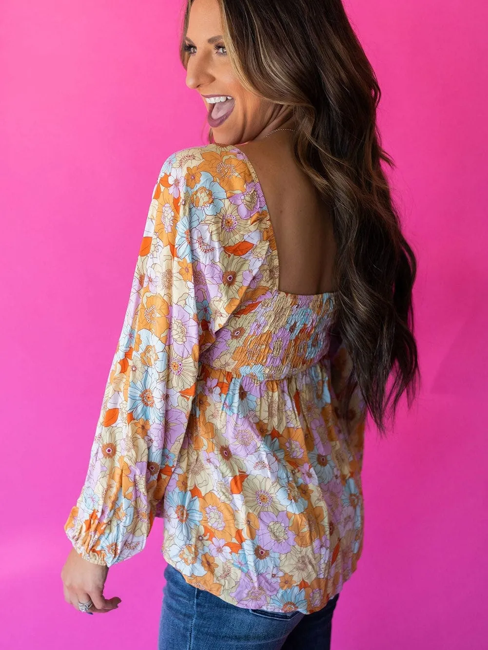 Breathtaking Floral Top