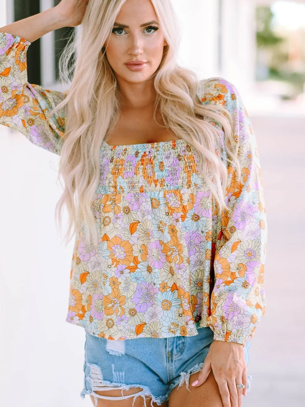 Breathtaking Floral Top