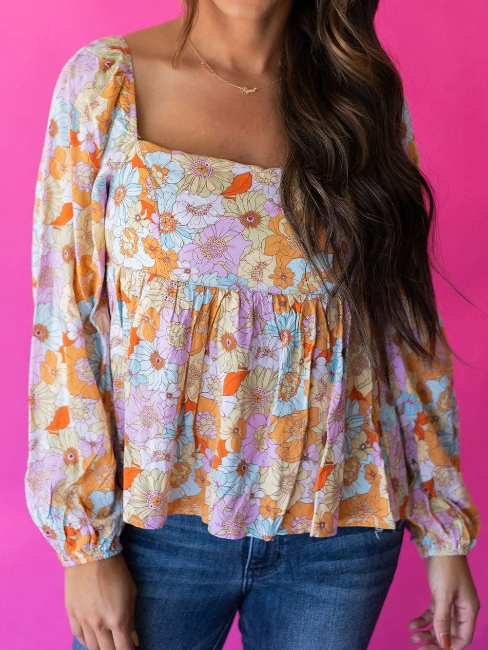 Breathtaking Floral Top