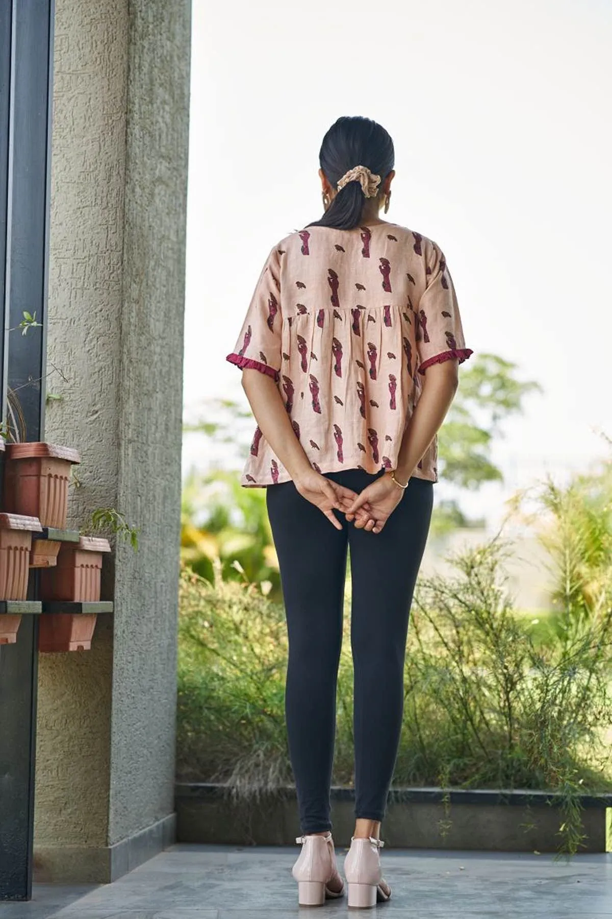 Brisk Birdie Detachable Bamboo Hemp Dress