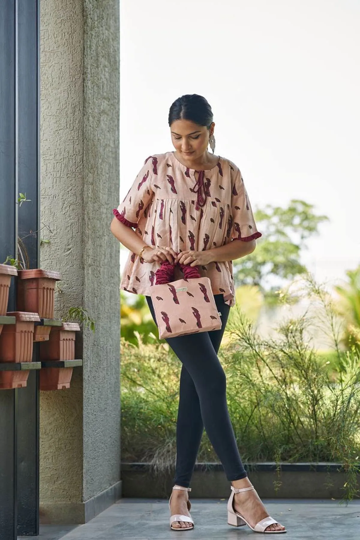 Brisk Birdie Detachable Bamboo Hemp Dress