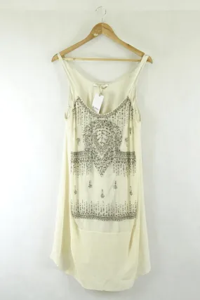 Burning Torch Cream Dress L