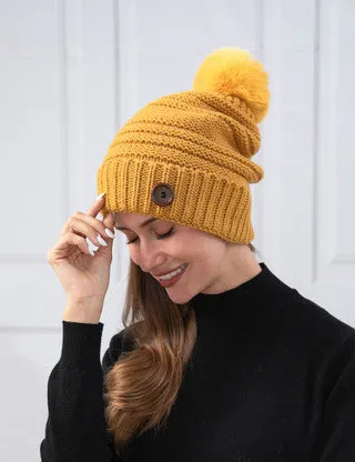 Button - Winter Hat