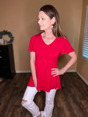 Call Me Babydoll Short Sleeve Top