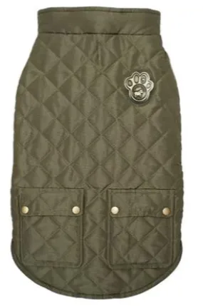 Canada Pooch Cityscape Coat Green