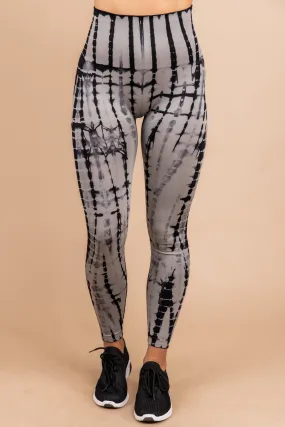 Can't Hide Black Tie Dye Leggings
