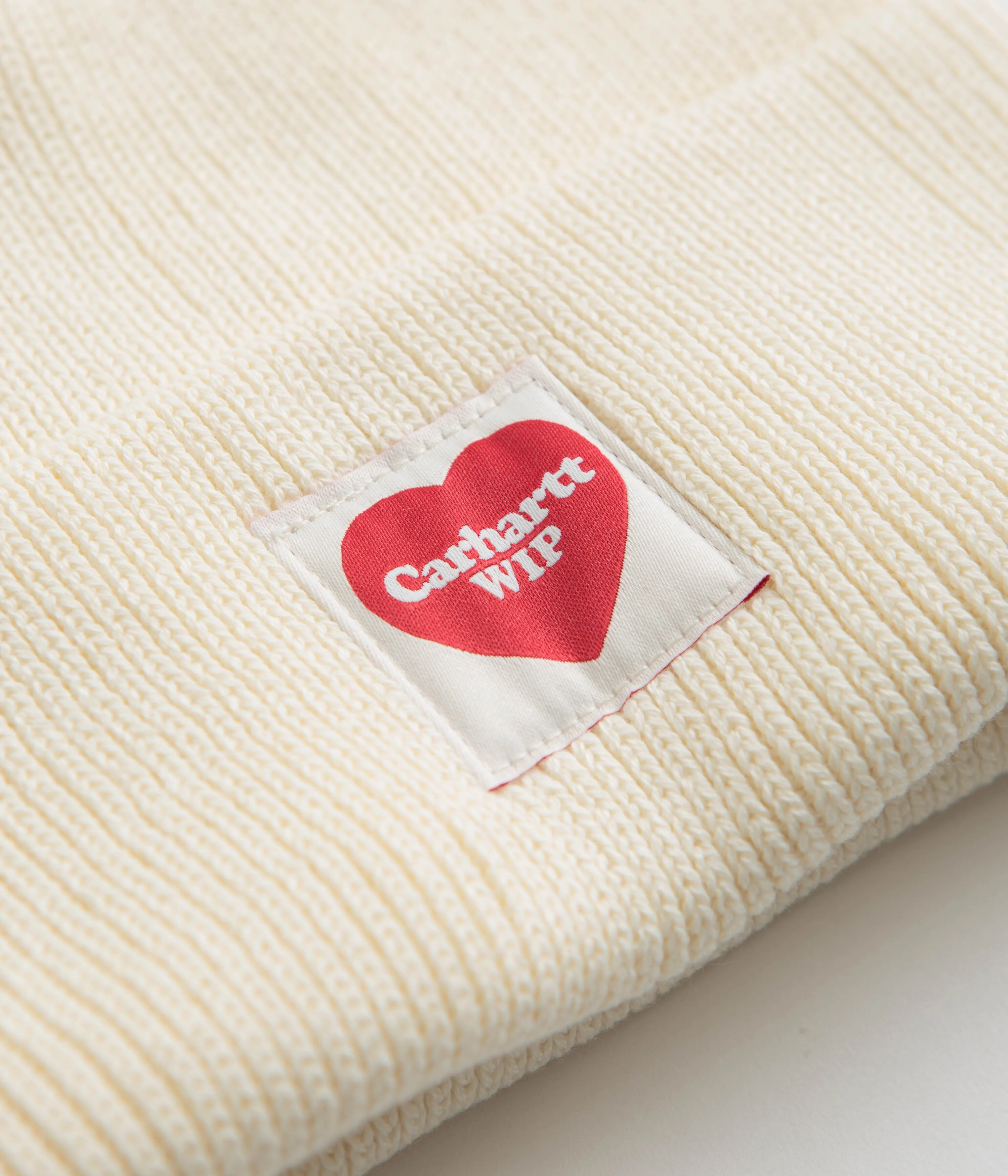 Carhartt Heart Beanie - Natural