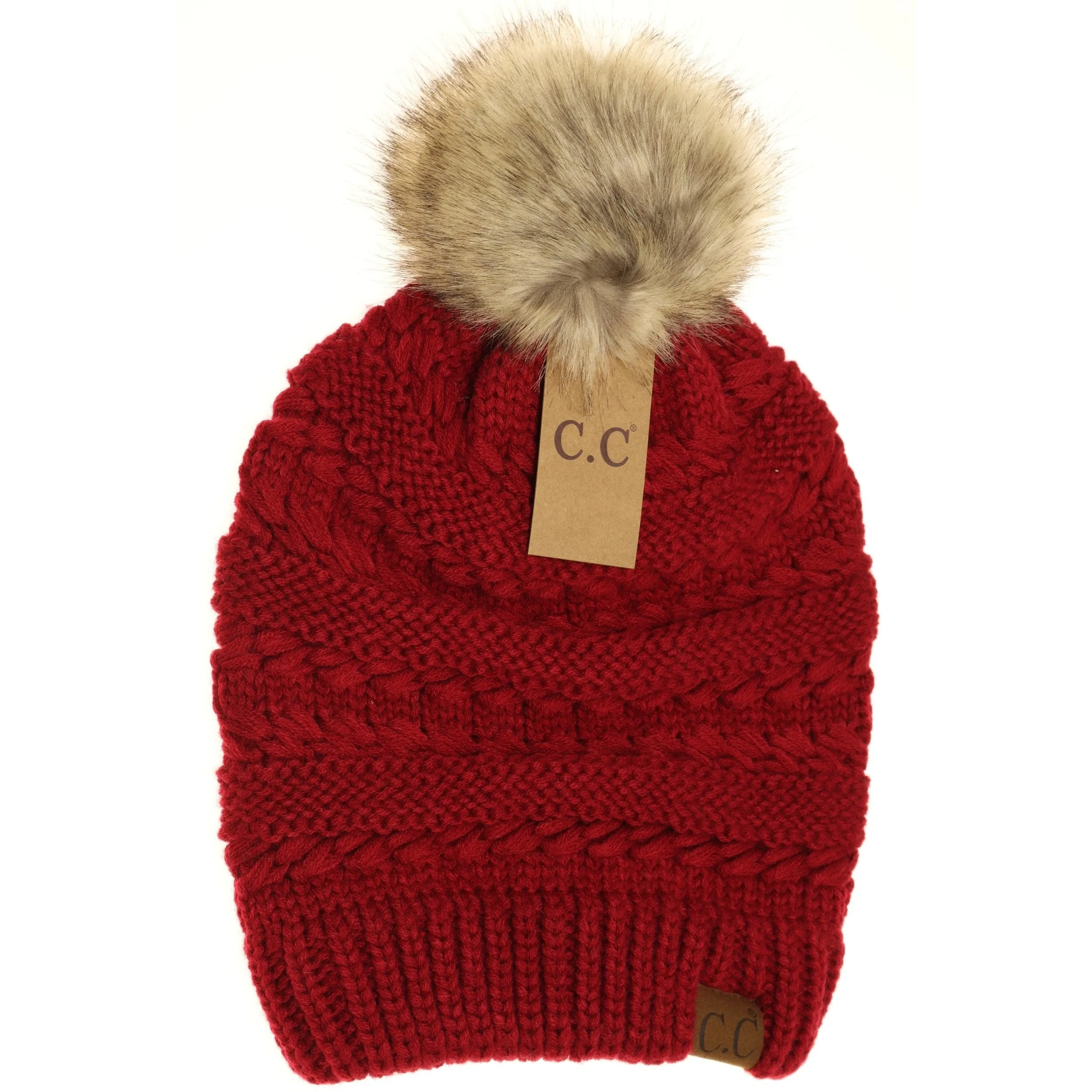 C.C Beanie Whip Stitch Slouch Beanie