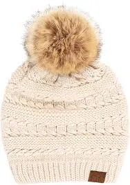C.C Beanie Whip Stitch Slouch Beanie