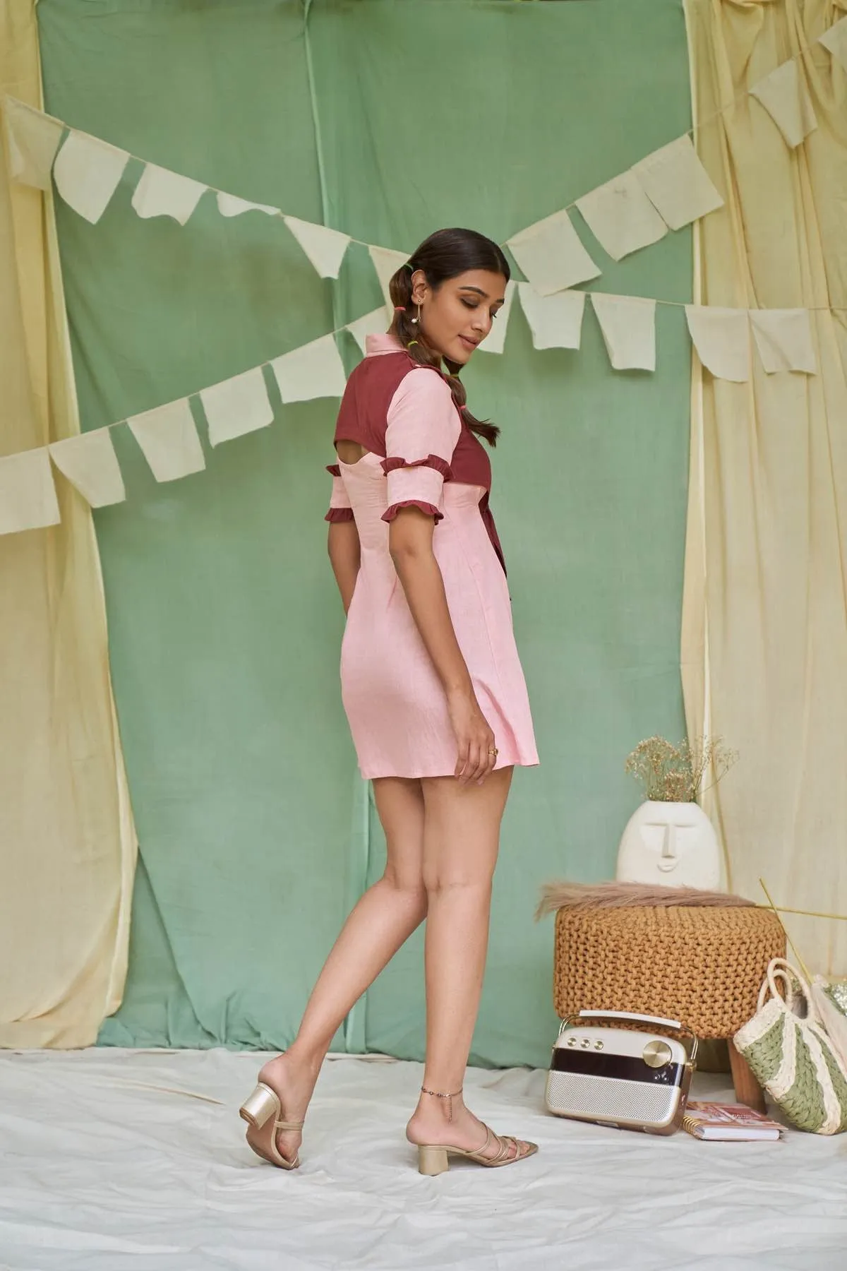 Chandon Bush Detachable Bamboo Hemp Dress