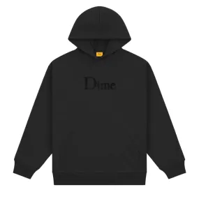 Chenille Logo Pullover, Black