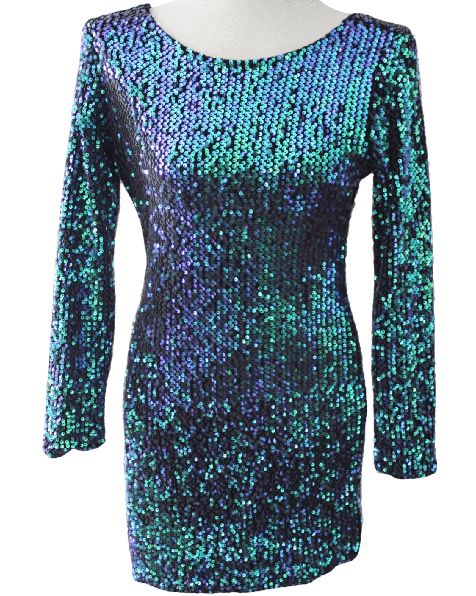 Cool Winter Sequin Dress