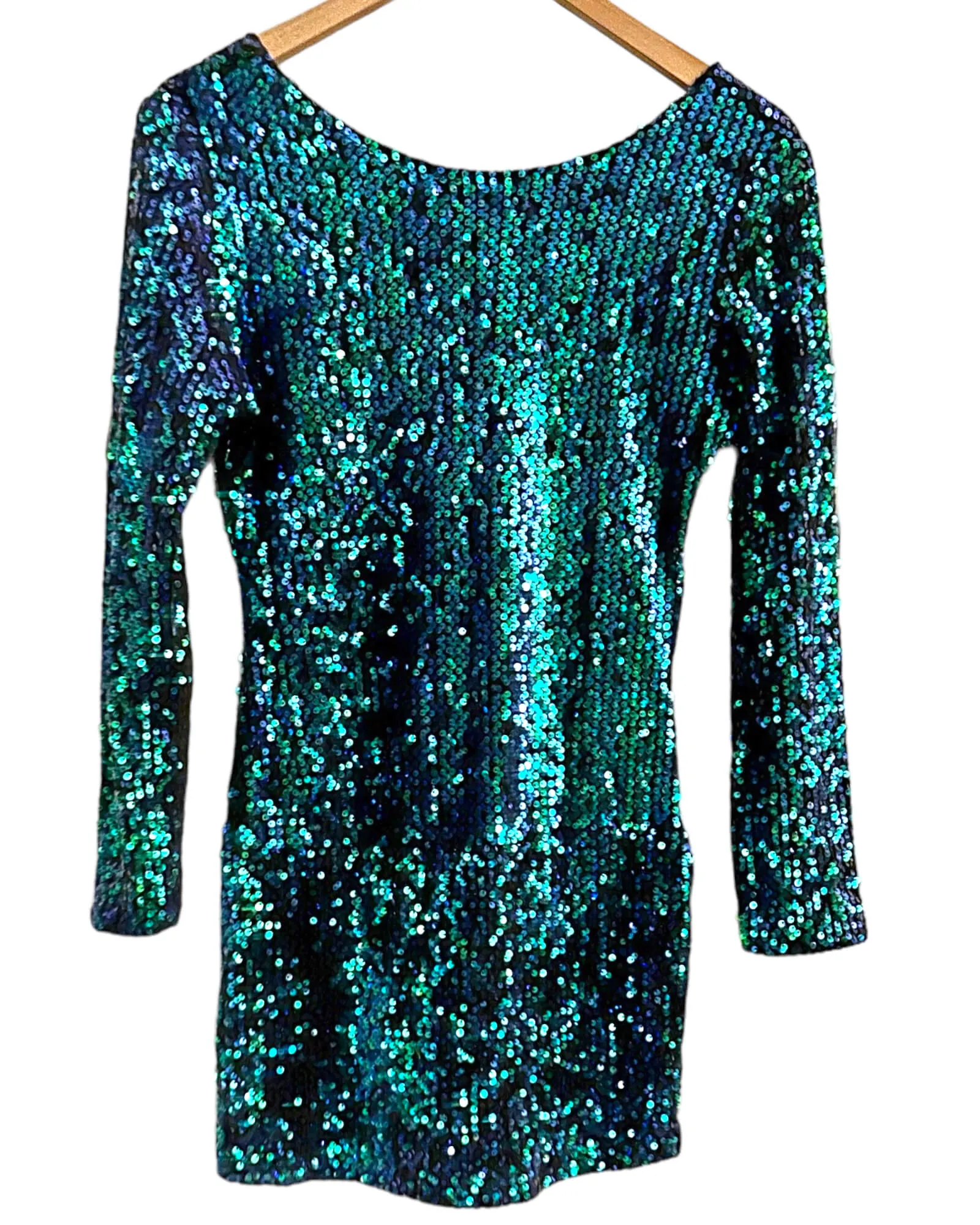 Cool Winter Sequin Dress