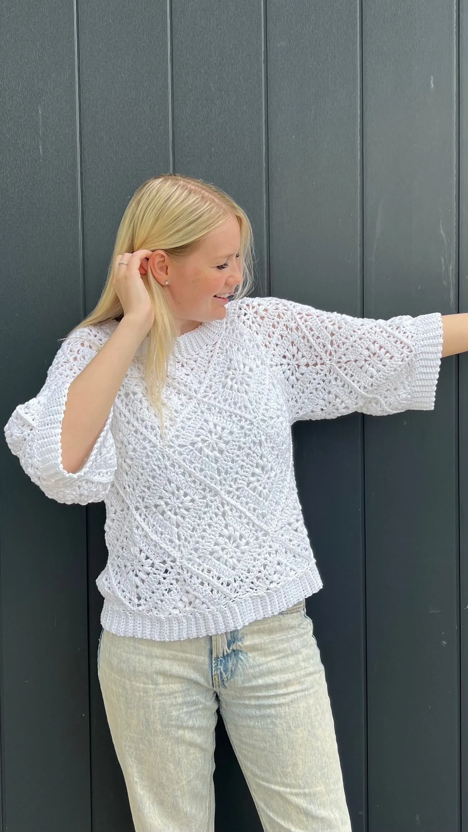 Crochet Kit - Tulip Square Summer Sweater
