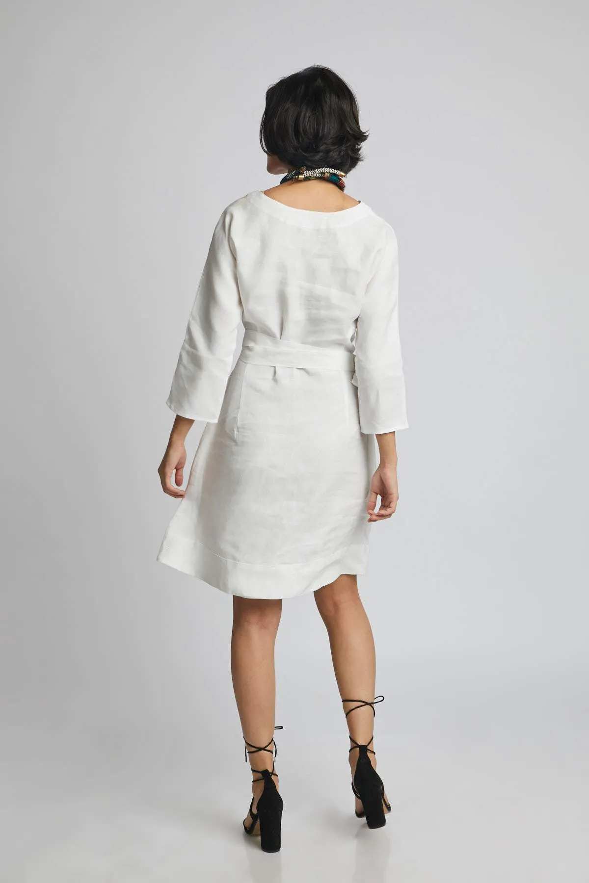 Dazzle Tie Up Dress