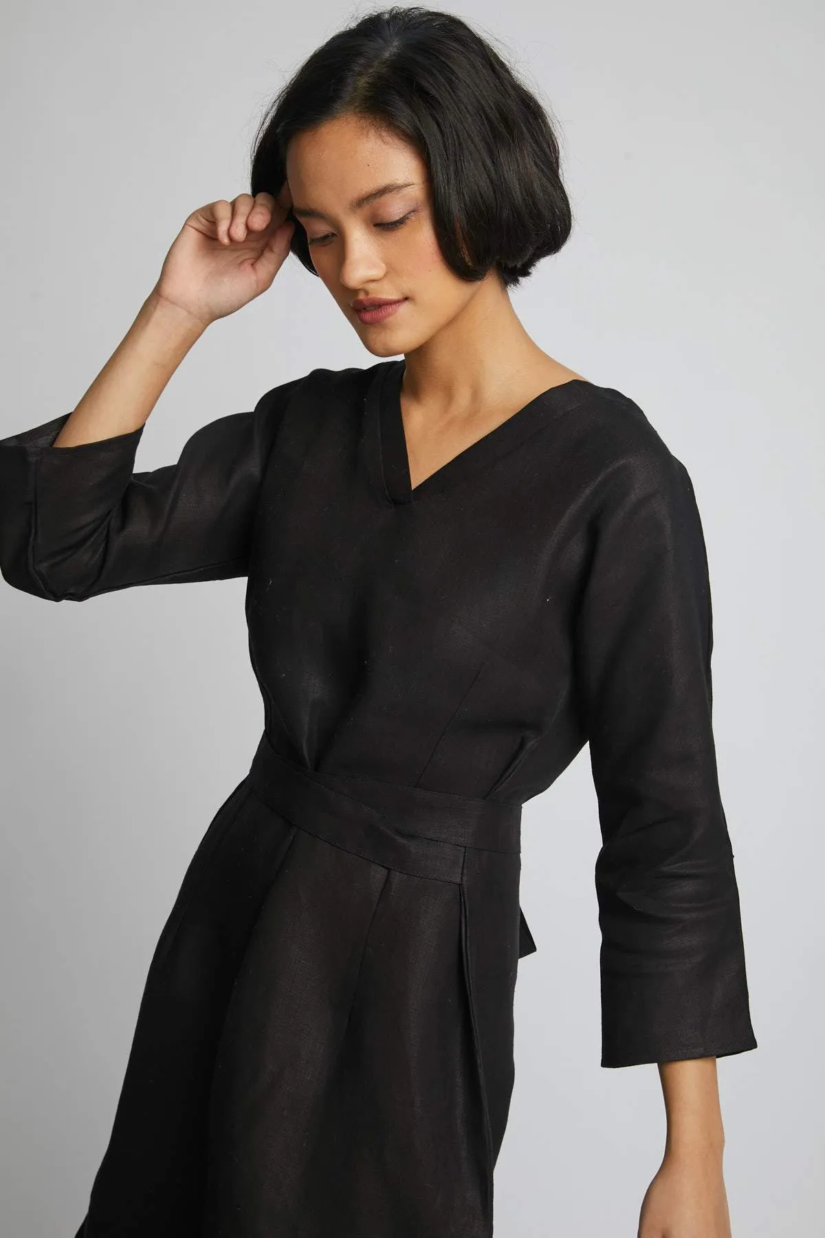 Dazzle Tie Up Dress